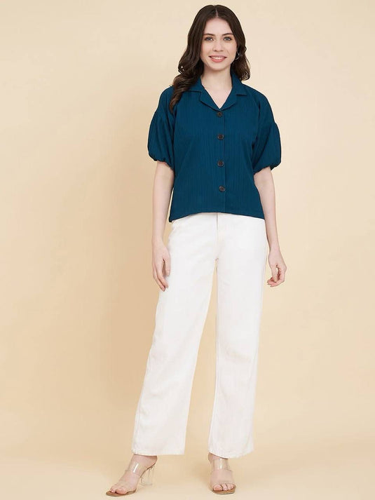 Sugarcane Boxy Shirt – Effortless Style with a Natural Touch