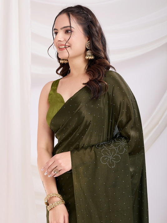 Rangoli Silk Ready To Wear Saree